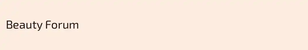 Beauty Forum